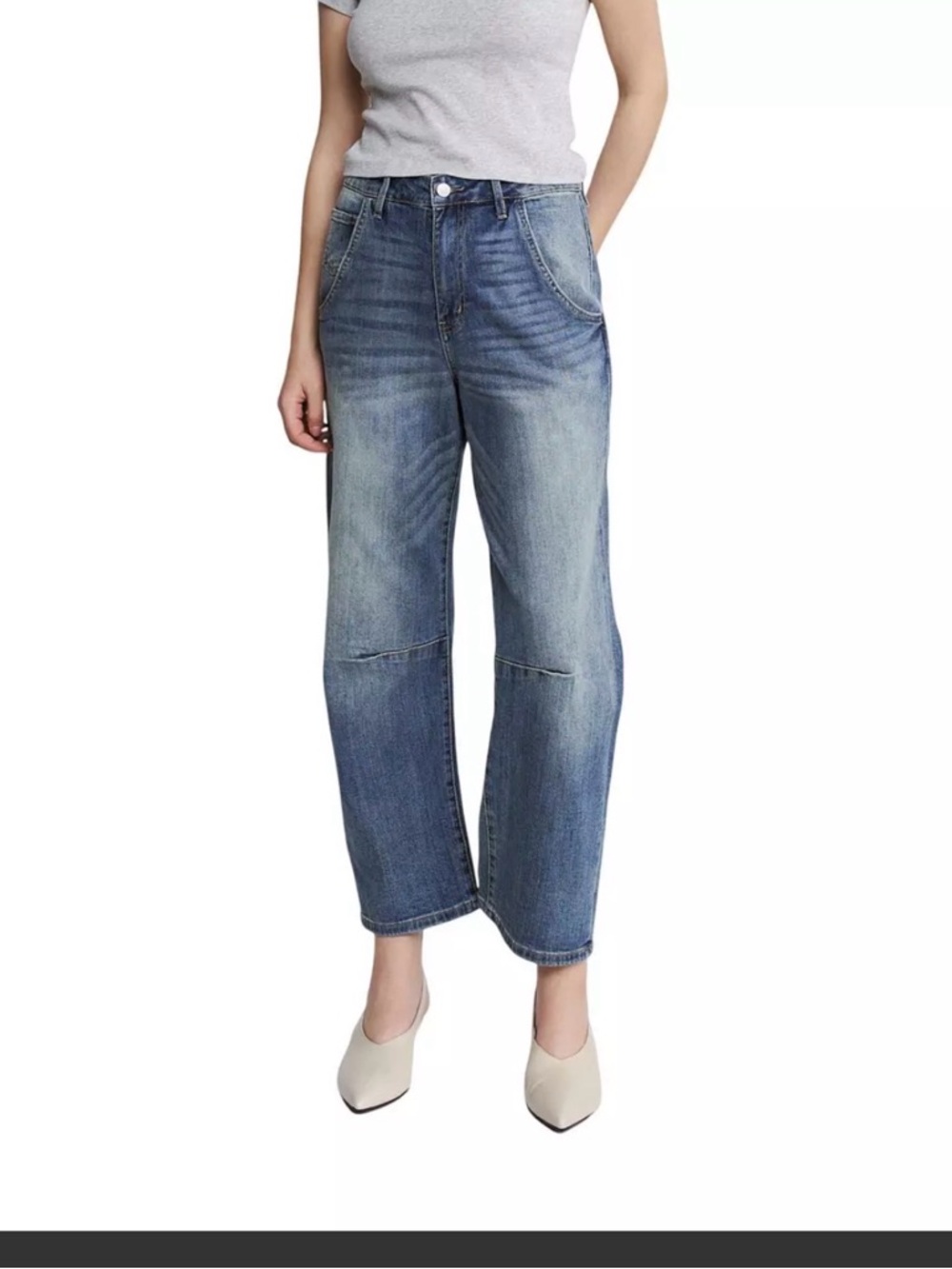 Mica barrel jeans 25
